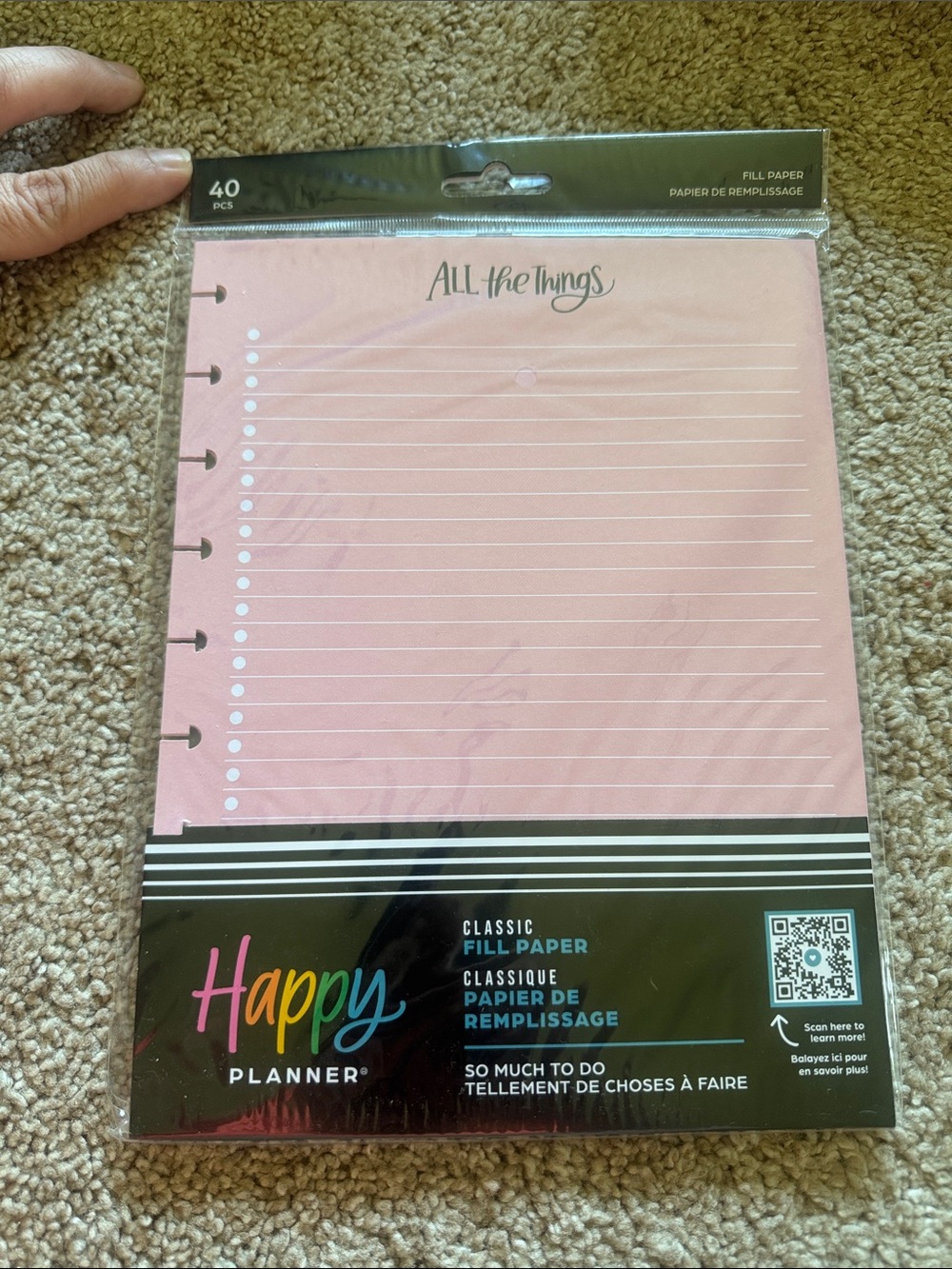 Happy Planner Lined Classic Fill Paper - To Do Lists - Picture 4 of 6